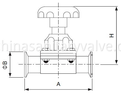 sanitary-tri-clamped-diaphragm-valve-sms-kaysen